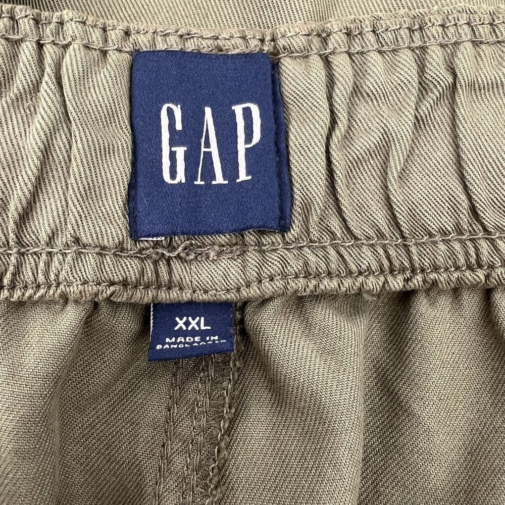 NEW Gap Women's Elastic Waist Tencel Pull-On Pant - Olive Night - XXL Retail $80 - Picture 7 of 10